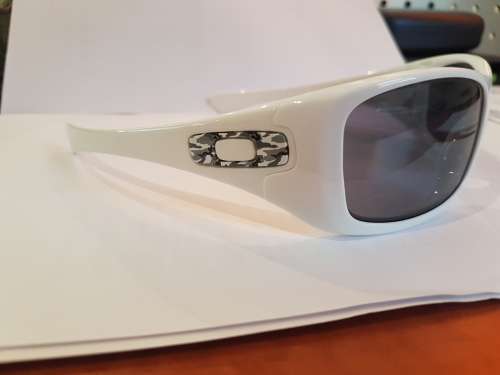 Oakley Hijinx white sunglasses